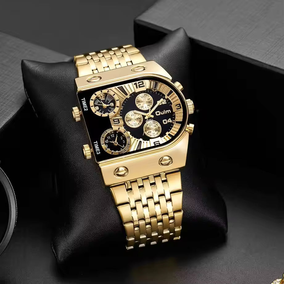 ساعة رجالية بتصميم استثنائي