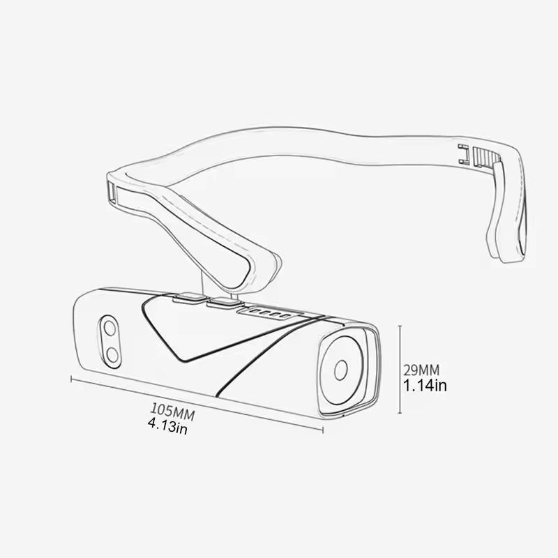 مصباح رأس خفيف ومرن للاستخدام الليلي